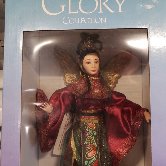 Della Reese's Doll Angel Glory Collection Zhin Gui Asian American 8101 NRFB - Picture 3 of 13
